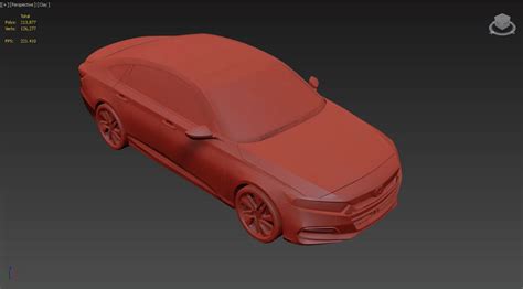 Honda Accord 2022 - 3D Model by AlphaGroup