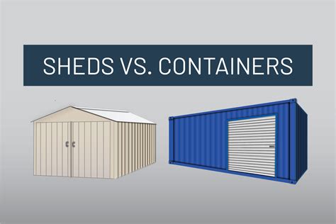 Metal Sheds vs. Onsite ISO Storage Containers