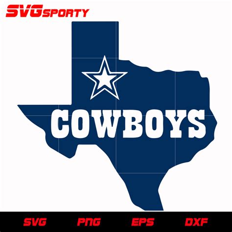 Dallas Cowboys Home SVG, NFL svg, eps, dxf, png, digital file – SVG Sporty