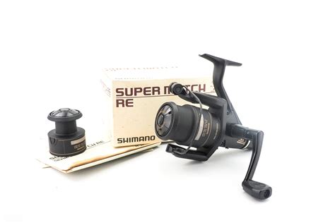 MADE IN JAPAN – BOXED – SHIMANO SUPER MATCH RE FIXED SPOOL/SPINNING REEL + SPARE SPOOL – Vintage ...