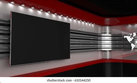 Tv Studio Backdrop Tv Shows On Stock Illustration 610144307 | Shutterstock