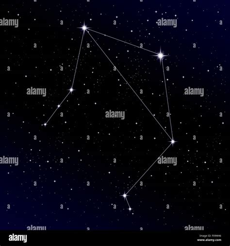 Libra constellation Stock Vector Art & Illustration, Vector Image ...