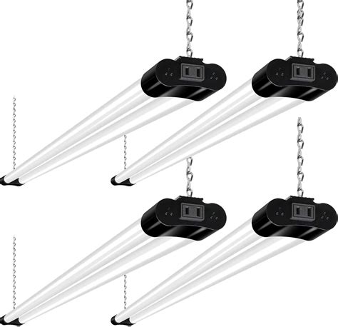 Linkable LED Shop Light for Garage, 4FT 36W Utility Light Fixture for Workshop Basement, 5000K ...