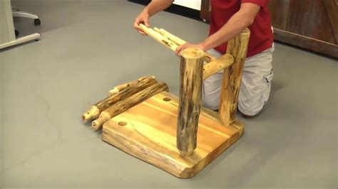 Easy DIY Log Furniture Tools! - YouTube