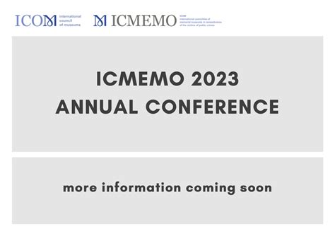 Cancellation of the Amsterdam Conference and a New Event to be Announced - ICOM ICMEOHRI -ICOM ...