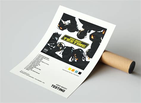 ASAP Rocky - Testing Album Cover Poster | Architeg Prints