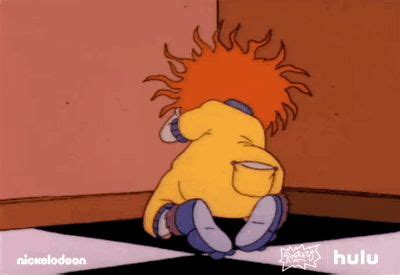 New trendy GIF/ Giphy. tv scared nickelodeon hulu rugrats chuckie finster in the corner. Let ...