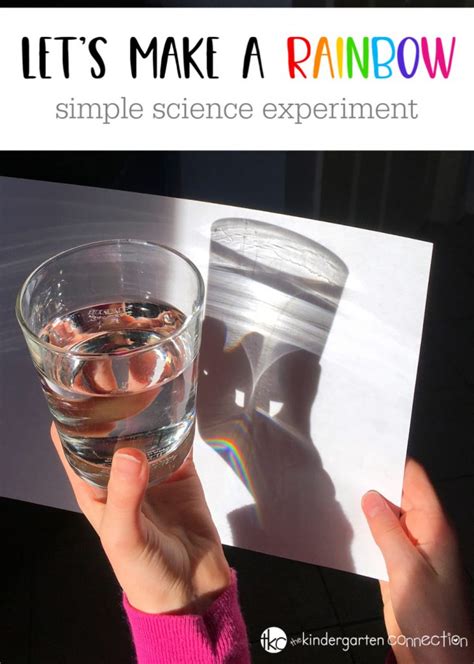 Rainbow Science Experiment Kids