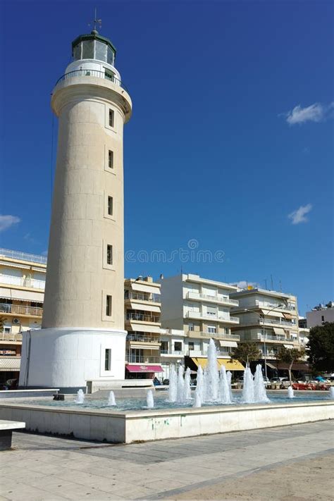 ALEXANDROUPOLI, GREECE - SEPTEMBER 23, 2017: Lighthouse in Town of ...