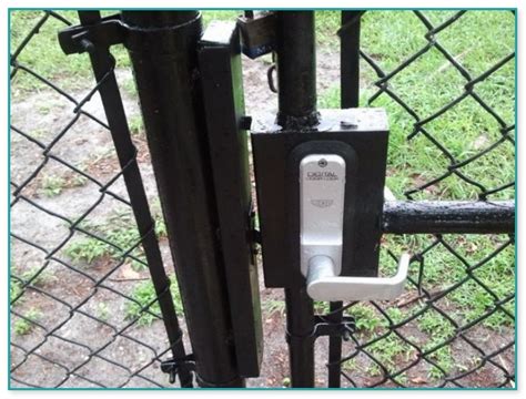 Chain Link Fence Lock | Home Improvement