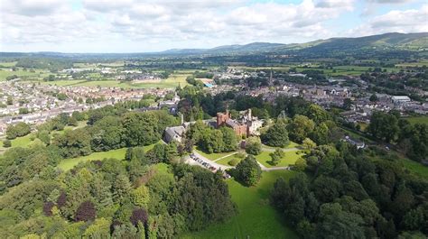 Ruthin Castle - regal, grand, parkland estate, unwind