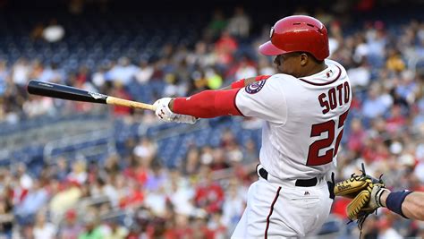 Nationals' Juan Soto, 19, homers in first MLB start