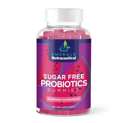 Private Label Sugar-Free Probiotics Gummies - Emerald Nutraceutical