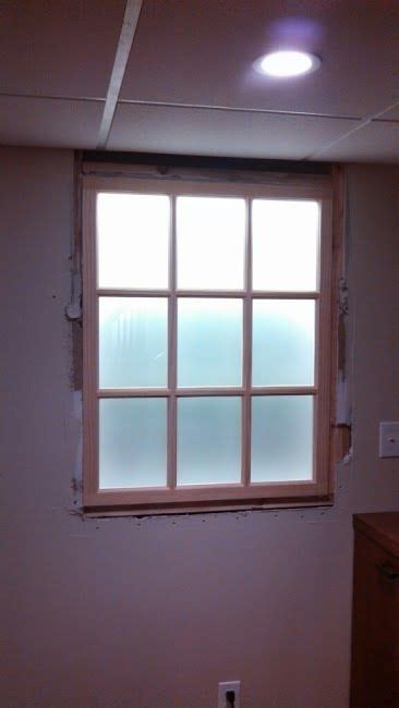 Faux Basement Window Installation by Monk's- Chatham, NJ 07928 Basement ...