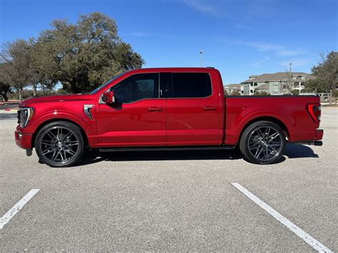 My 2022 F-150 5.0 Rapid Red Lowered Build (on 3/5 Ridetech lowering kit with Fox Shocks) | Page ...