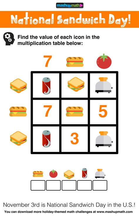 Multiplication Table Worksheets: Free Printable Math Puzzles — Mashup Math