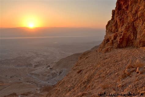 Sunrise hike to Masada - Kami and the Rest of the World