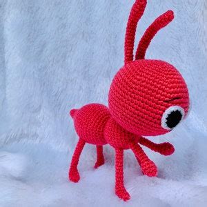 Bumble Nums Ant Crochet Ant Amigurumi Personalized Stuffed Bumble Nums ...