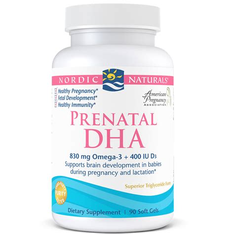 Prenatal DHA - Omega-3 Fish Oils | Nordic Naturals