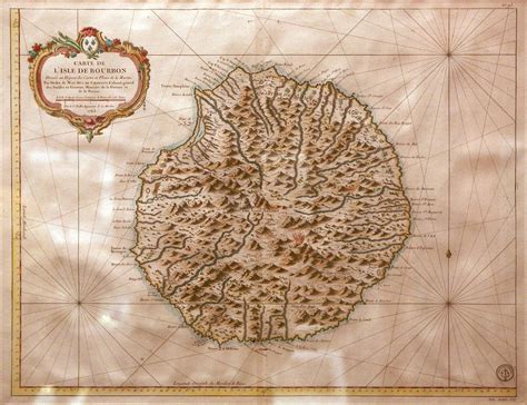 Carte historique de La Réunion (1763) | Vintage map, Map, Vintage world maps