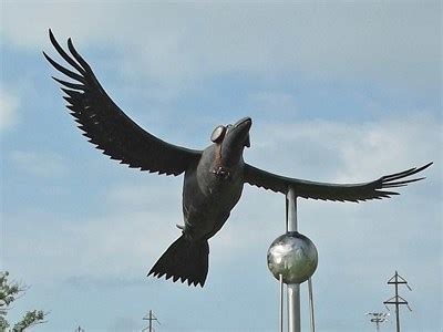 Orville the albatross - Throckmorton, TX - Figurative Public Sculpture on Waymarking.com