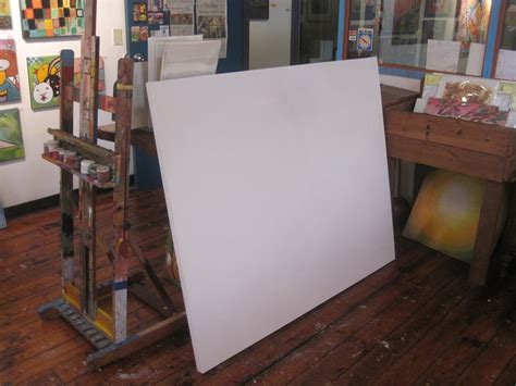 Drawings, a HUGE blank canvas, and an almost finished painting | Keith ...