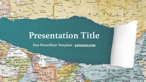 Geography Lesson PowerPoint Template - Prezentr PPT Templates