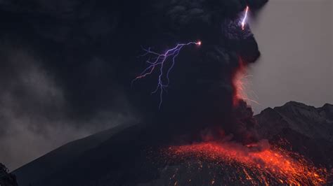 We Finally Know What Causes Volcanic Lightning