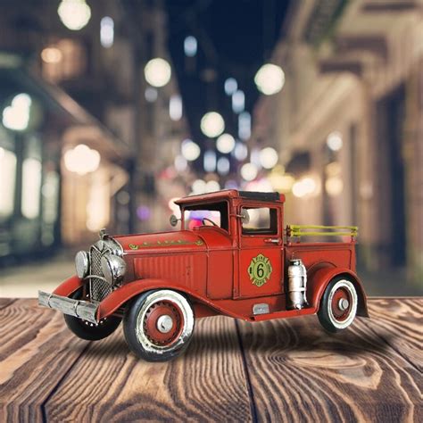 Antique Style Model American Fire Truck - Etsy