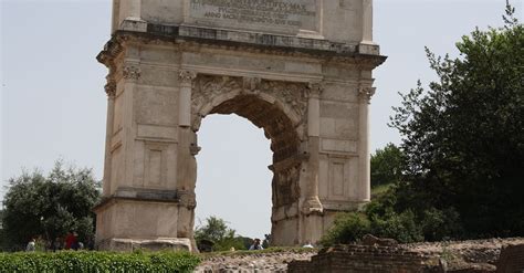 The Arch of Titus, Rome - World History Encyclopedia