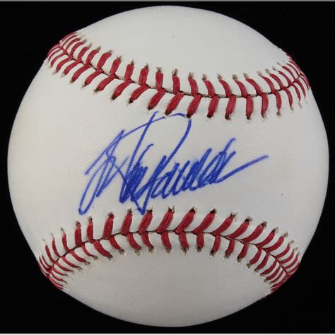 Jorge Posada Signed OML Retirement Logo Baseball (JSA COA) | Pristine ...