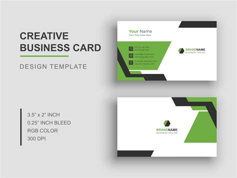 Business Card, Modern Business Card, Creative Business Card Design ...