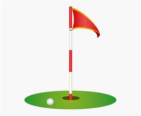 Golf Flag Golf Clipart Explore Pictures - Golf Pin Clip Art, HD Png Download - kindpng