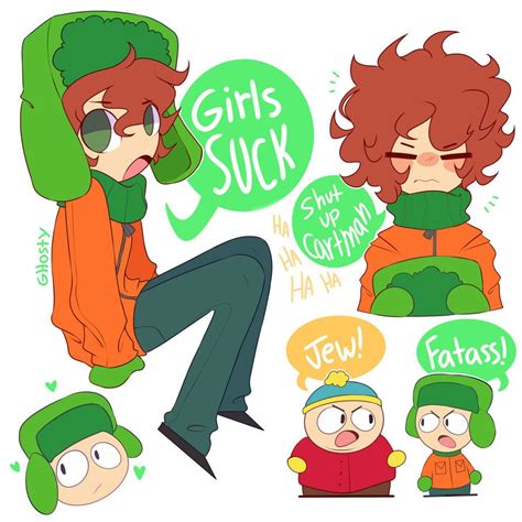 Kyle Broflovski by GhostyCalico.deviantart.com on @DeviantArt Kyle South Park, South Park Funny ...