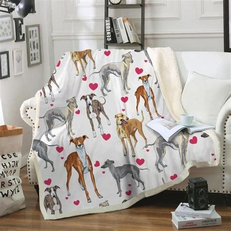 Greyhound Blanket | Blanket, Fleece blanket, Stain resistant fabric