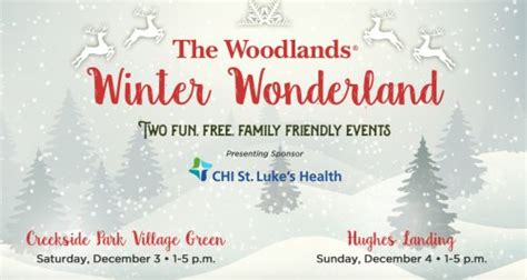 The Woodlands Winter Wonderland - The Woodlands Events