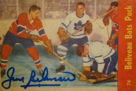 Jean Beliveau | PSA AutographFacts℠