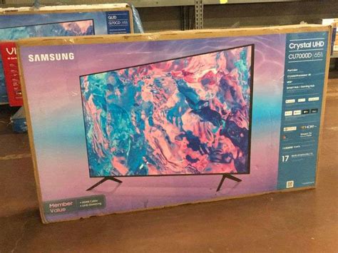 Samsung Crystal UHD 65” 4K (Model CU7000D) - Sierra Auction Management Inc