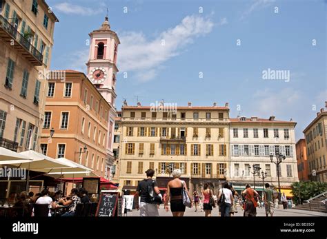 Nice, Old town center Stock Photo - Alamy