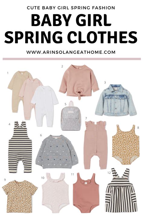 Spring Baby Girl Clothes - arinsolangeathome