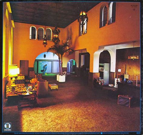 THE EAGLES Hotel California Album Cover Photos & Detailed Description ...