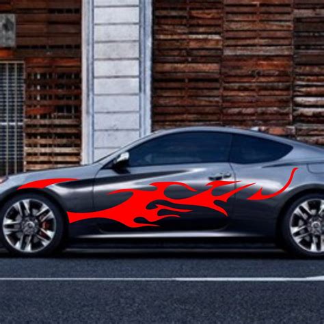 5 Best Images Of Printable Flame Decals Car Flame Dec - vrogue.co