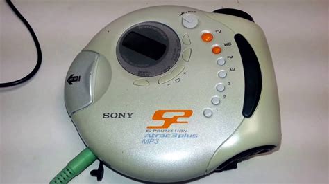 Sony D-NS921F Discman S2 MP3 Portable CD Player TV Weather AM/FM Radio Tested Ebay Showcase Sold ...