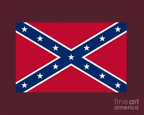 Confederate Naval Jack Flag Digital Art by Frederick Holiday