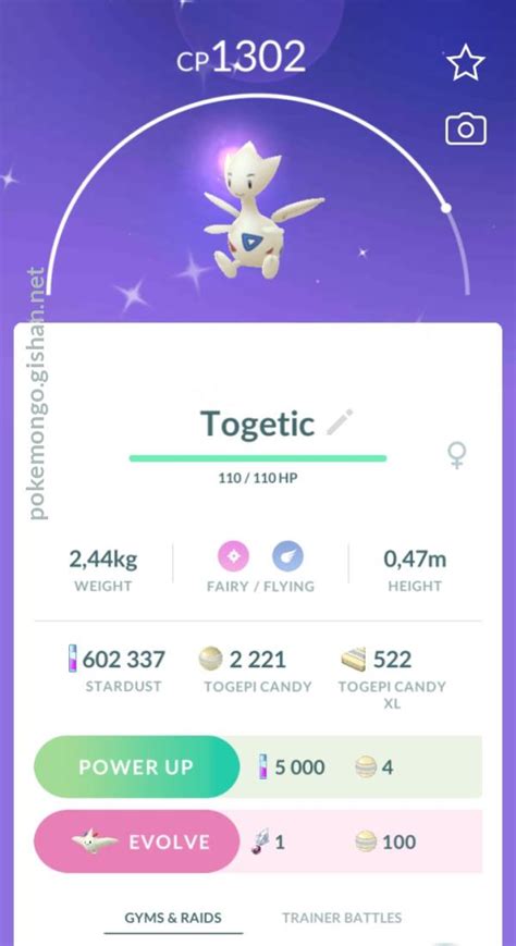 Shiny Togetic - Pokemon Go