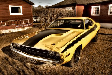 Dodge Challenger HDR by evrengunturkun on DeviantArt