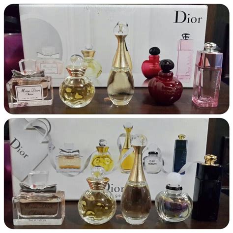 Dior miniature perfume set | Mini Perfume | Pinterest | Perfume