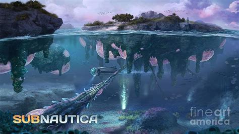 Subnautica Floating Island Painting by Jeremy Price - Fine Art America