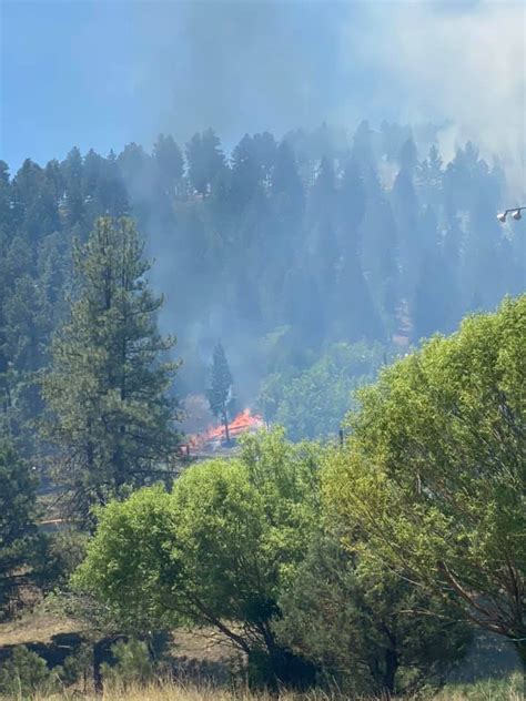 Ball Field Fire prompts evacuations near Ruidoso