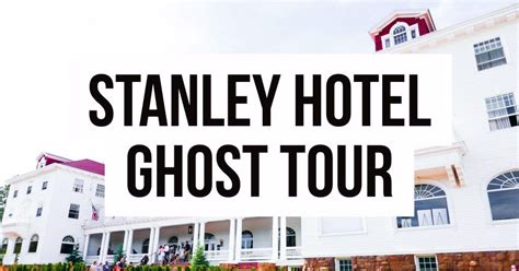 I didn't believe in ghosts until I went to the Stanley Hotel. Read on to hear about my ...